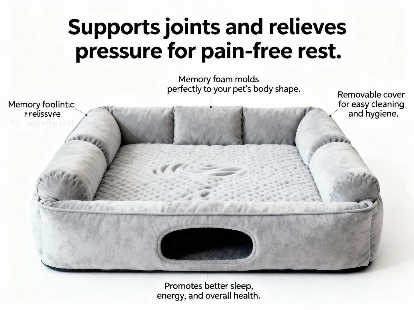 Orthopedic Memory Foam Dog Sofa™